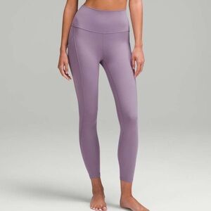 Lululemon Align High-Rise Pant with Pockets - 25" Inseam - Purple Ash